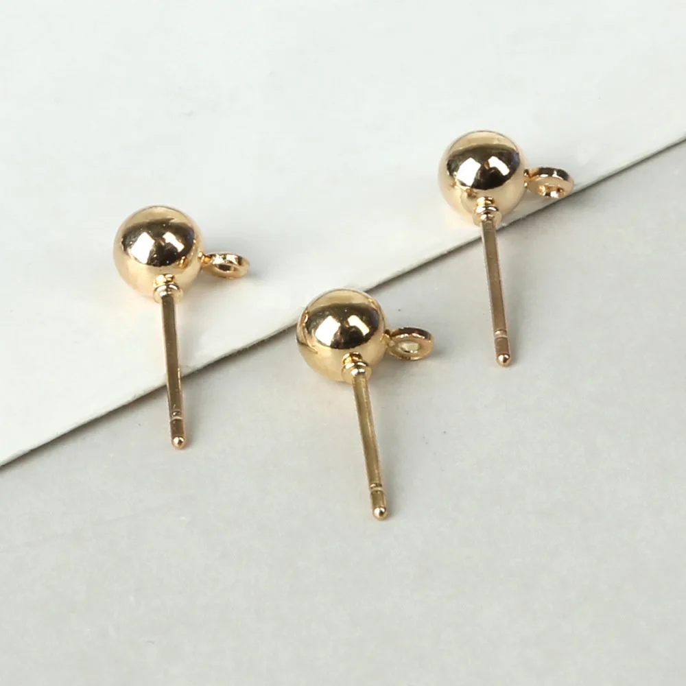 Серьги гвоздики из нержавеющей стали 10 шт./лот|jewelry findings|for earringsfindings jewelry |