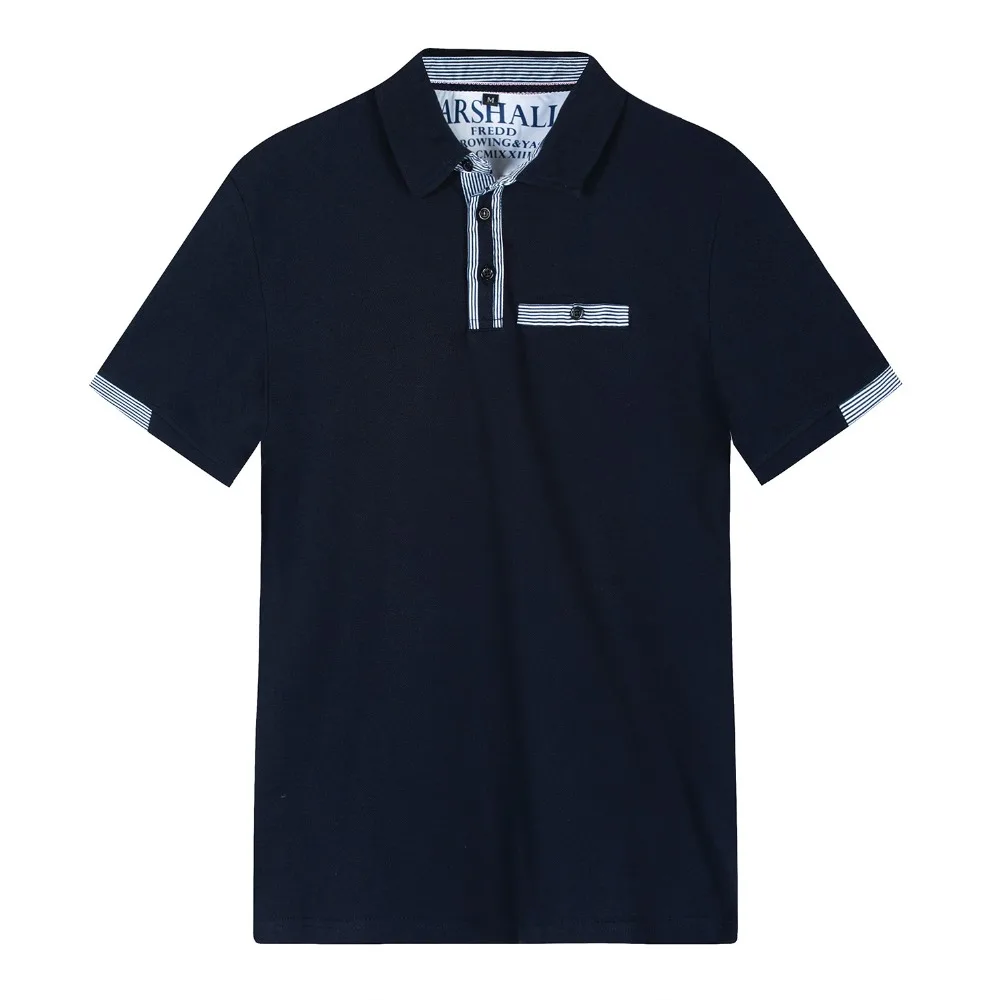 

Мужская футболка-поло, летняя, с коротким рукавом, 2019