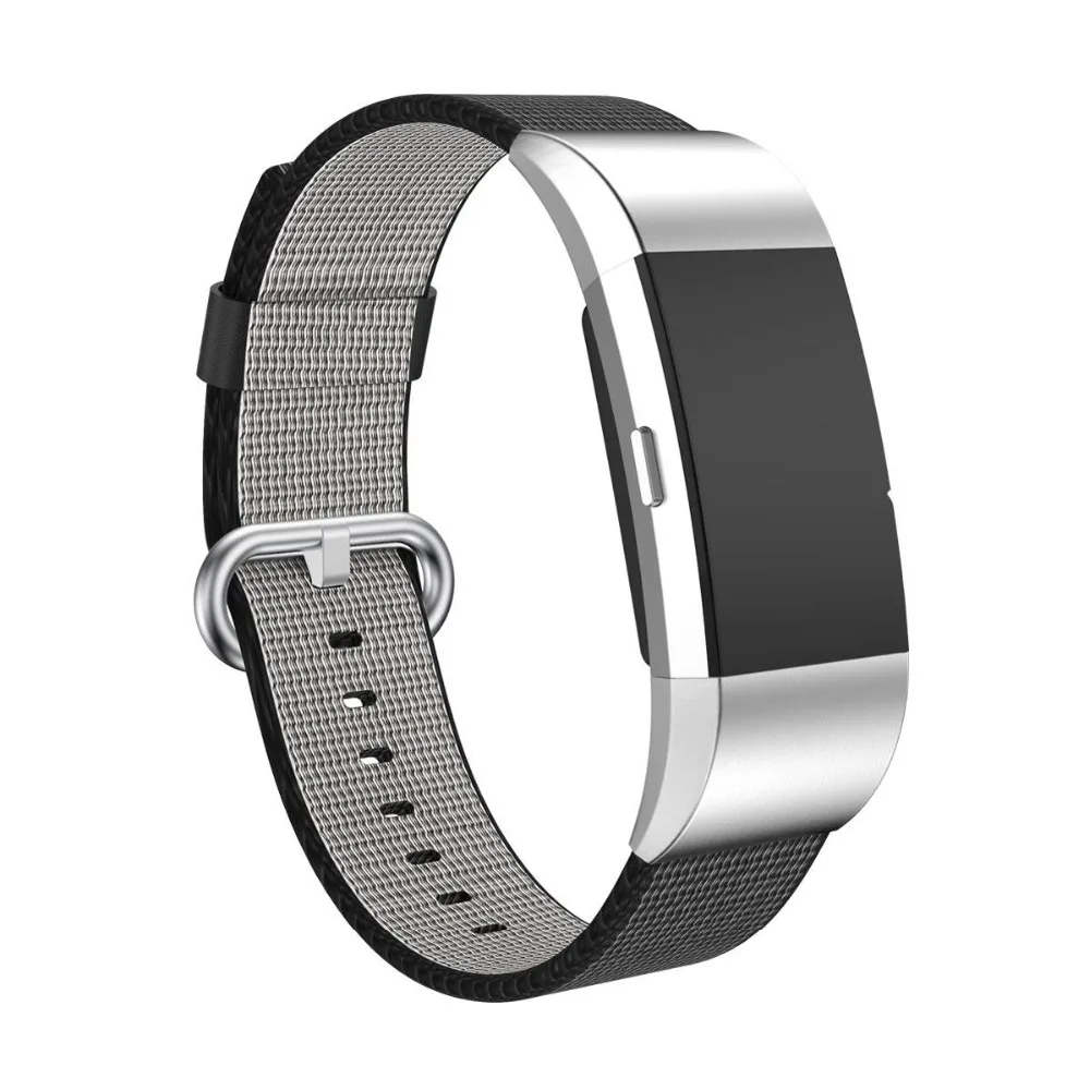 Сменные нейлоновые браслеты для Fitbit Charge 2 маленький большой фитнес браслет