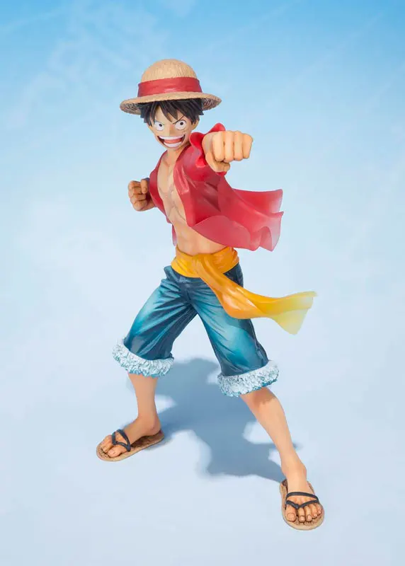 Оригинальный Bandai Tamashii Наций Figuarts ZERO One Piece Monkey D. Луффи-5-й юбилей издание-фигурка |