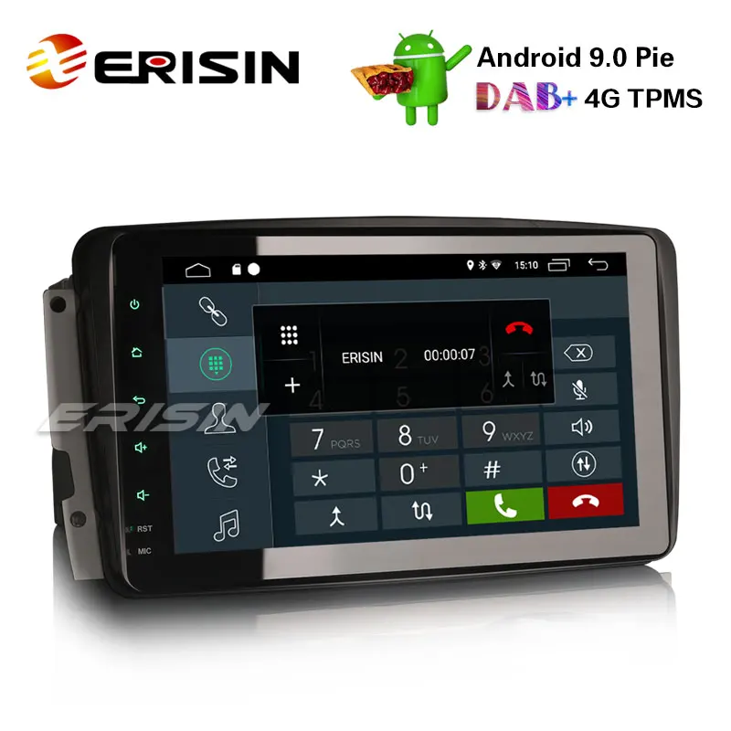 Erisin ES2989C 8 &quotDAB + Android 9 0 автомобильный стерео GPS для Mercedes C/CLK/G Class W203 W209 Vito Viano