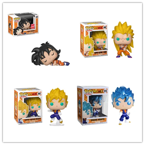 Новая фигурка Funko pop Amine Dragon Ball #397 Dead Yamcha GOKU SUPER SAIYAN VEGITO коллекционные виниловые