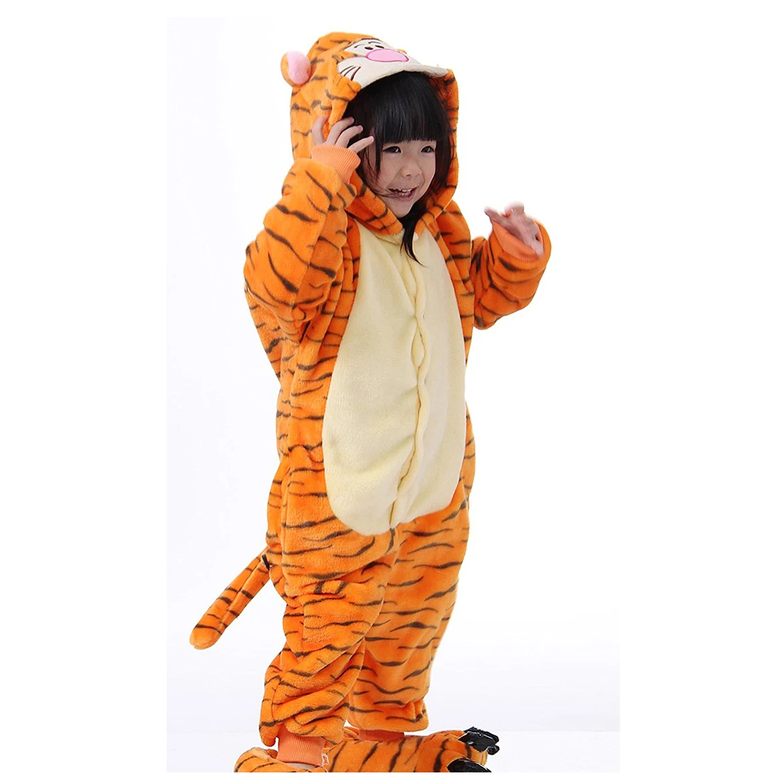 WOTT Unisex Fancy Dress Costume Hoodies Pajamas sleepwear Tigger pyjama |