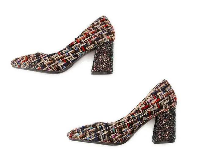 Элегантные женские туфли-лодочки на высоком каблуке Zapatos Mujer женская свадебная