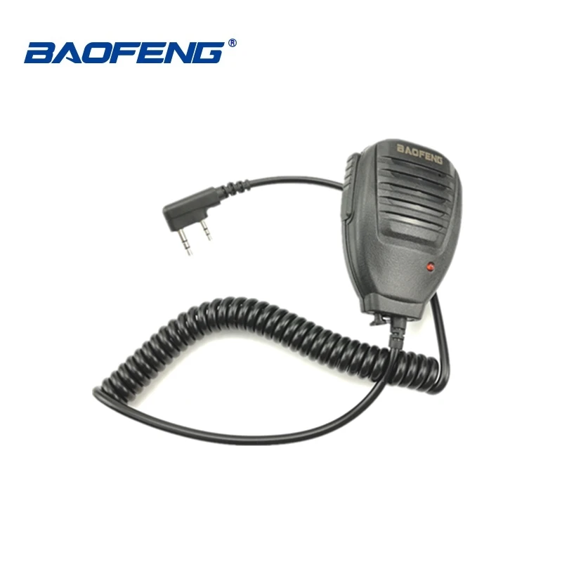1/2 шт Baofeng BF-888S UV-5R UV-5RC UV-5RE иди и болтай Walkie Talkie Ручной микрофон Динамик Портативный