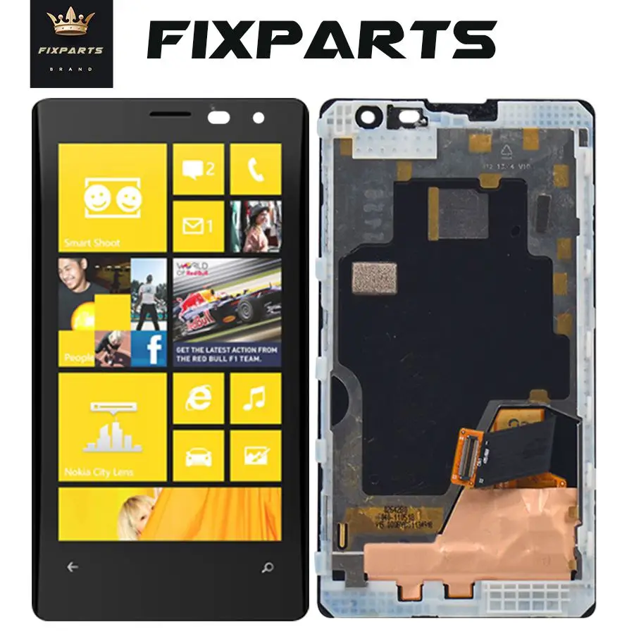 

Top Black 4.5" LCD Display For Nokia 1020 Touch Screen Digitizer Assembly For Microsoft Nokia Lumia 1020 LCD With Frame +Tool