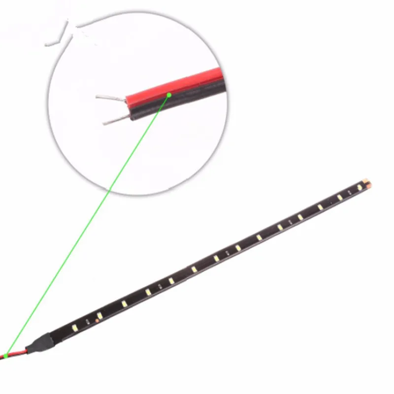 1 шт. 30 см 60 5 светодиодов 3528 SMD полосветильник Гибкая планка под трубкой подсветка