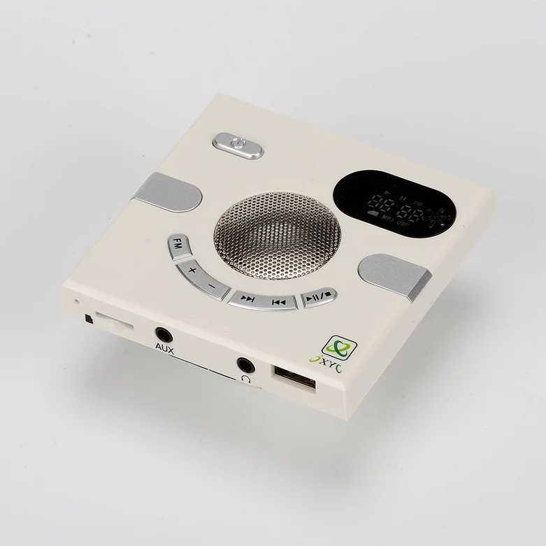 Настенный беспроводной bluetooth динамик 86 типов FM радио AUX аудио TF карта USB диск mp3