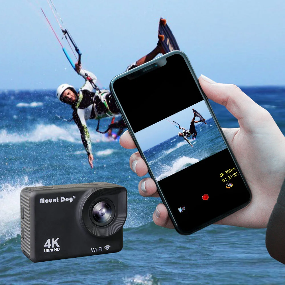 Крепление для спортивной экшн-камеры Go Pro Аксессуары 2 0 &quotHD 4K WiFi Пульт