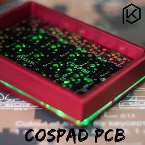Набор механической клавиатуры cospad, 24 клавиши, поддержка TKG-TOOLS Подсветки RGB PCB 20%, запрограммированный нумпад XD21 XD24
