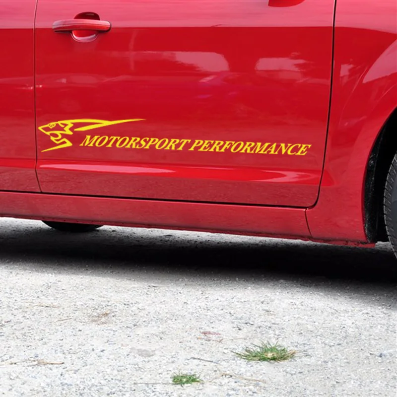 Гоночные леопардовые Автоспорт дизайн Стайлинг автомобиля автомобильные