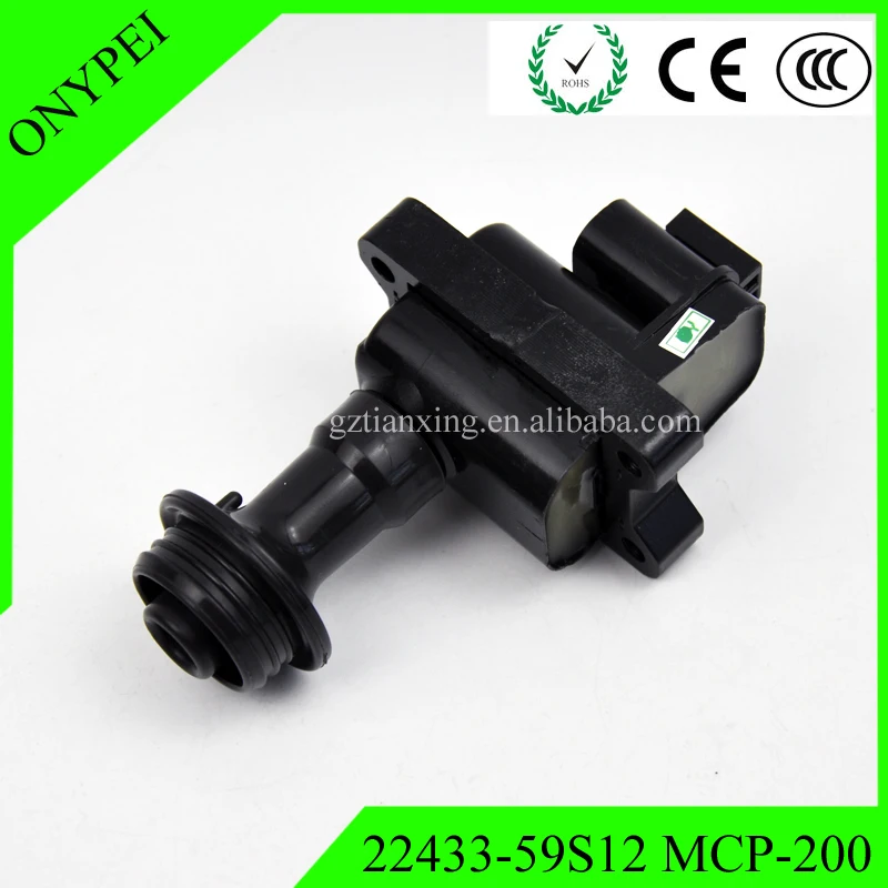 Катушка зажигания 22433-59S12 MCP-200 22433-59S10 22433-59S11 для 1987-1989 Nissan Pulsar NX 1.6L 1.8L 2243359S10 22433 59S12 |