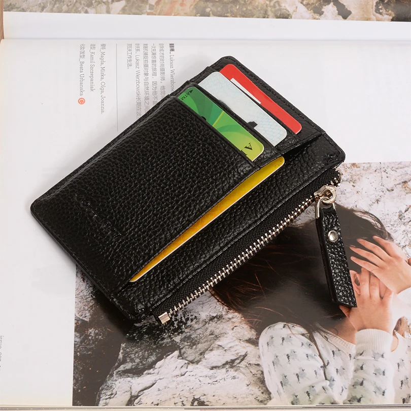 COHEART кошелек женский Кожаный Маленький ультратонкий сверхлегкий портмоне