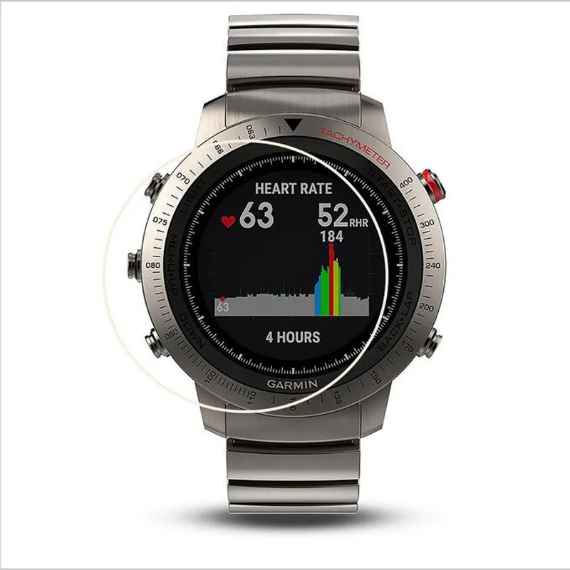 HD прозрачное Закаленное стекло Защитная пленка гвардии для Garmin Fenix Chronos gps
