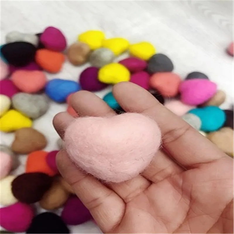 Сердце шерсть ручной работы DIY bebe фотографии реквизит аксессуары ремесла материалы аксессуары новорожденные фотографии реквизит