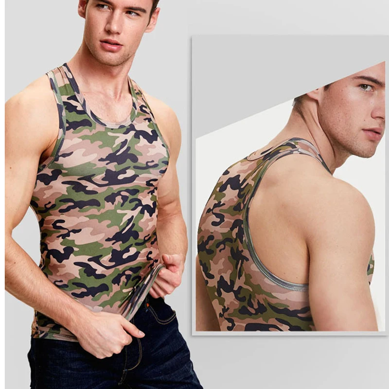 Военная камуфляжная майка мужская тактическая летняя тонкая эластичная с