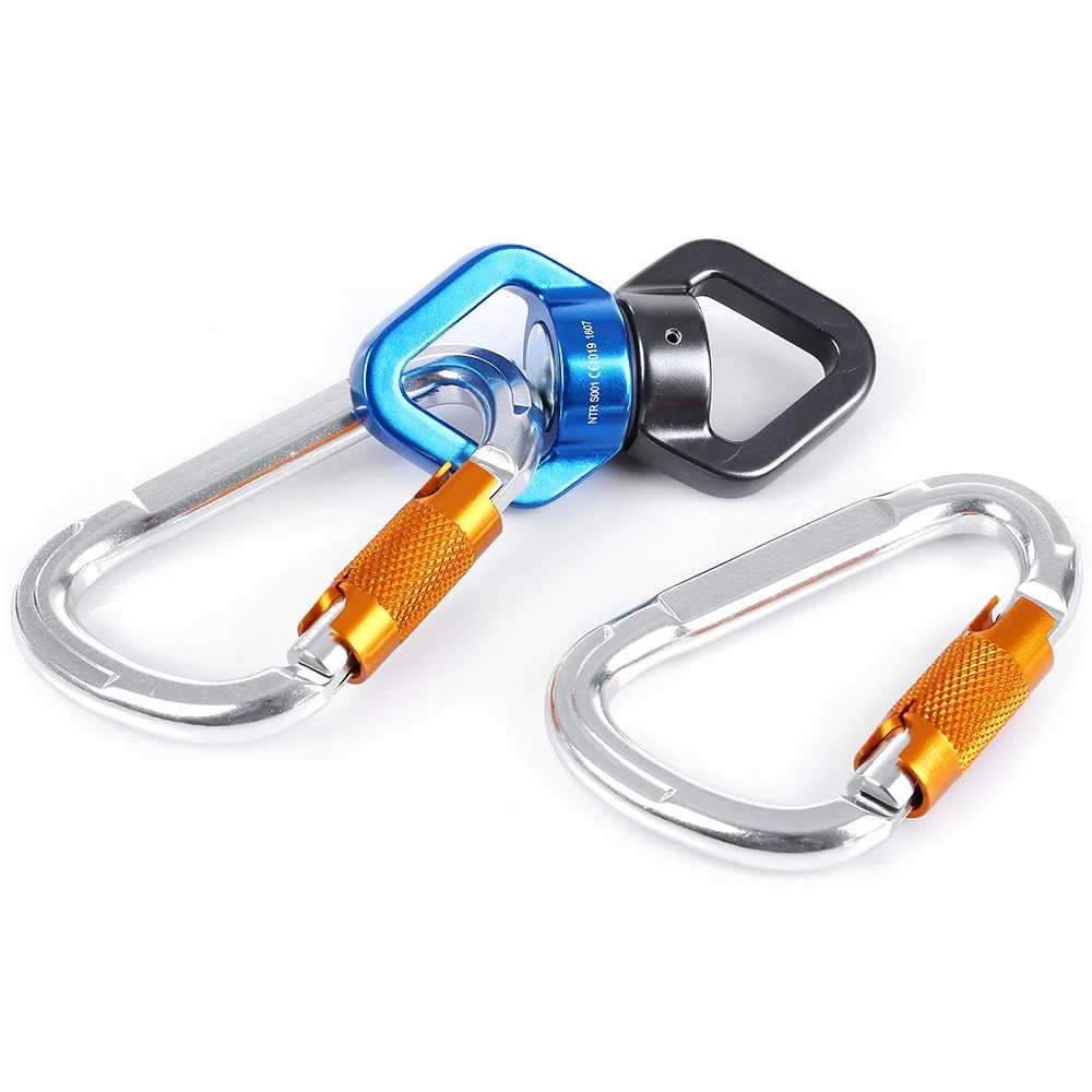 Outlife 3 шт. скалолазание комплект вращения веревка поворотный разъем D-в форме