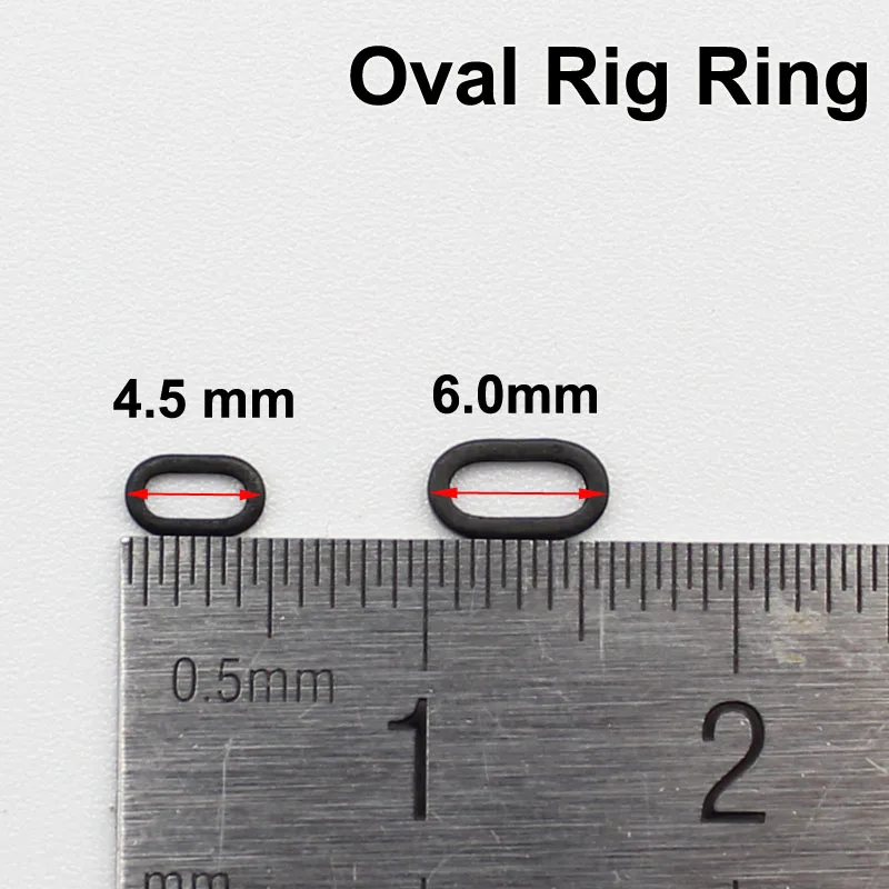50PCS Carp Fishing Boilies Bait Connection Rig Ring Terminal End Tackle Accessory Method Feeder | Спорт и развлечения