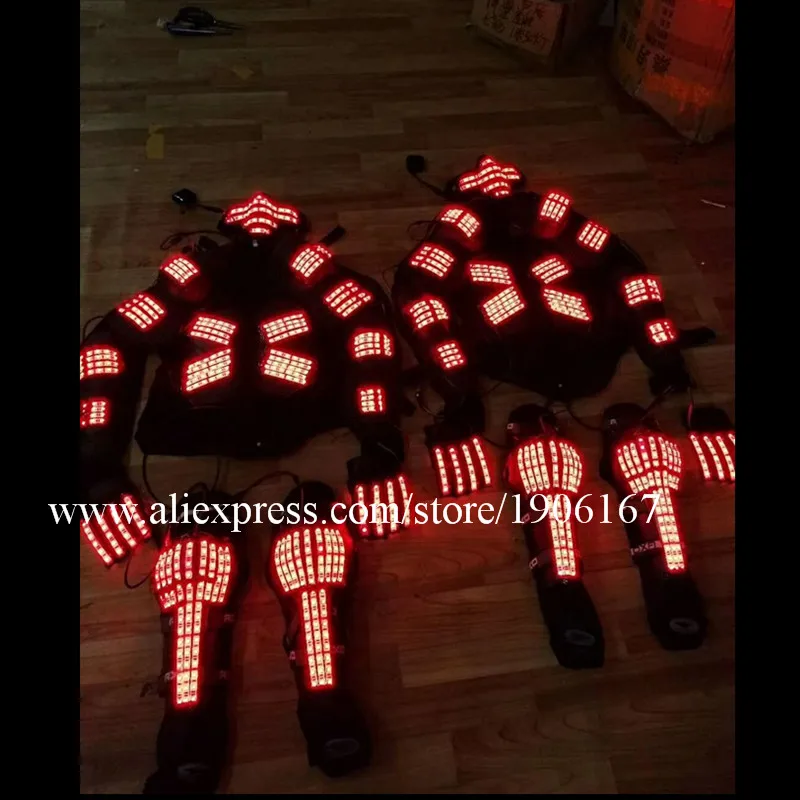 Светодиодный RGB-светильник растущие костюмы бронемаска перчатка цветной