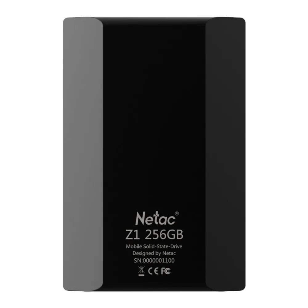 Netac Z1 USB 3.0 Внешний SSD-НАКОПИТЕЛЬ 128 ГБ 256 Super Speed Mini Портативный Твердотельный Диск
