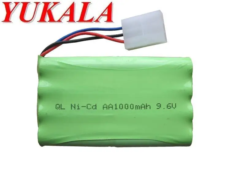 YUKALA 9 6 V 1000mAh Ni-CD AA батарея для RC грузовика 2050 2054 2060 2053 2020 автомобиль/RC лодка/RC Танк |