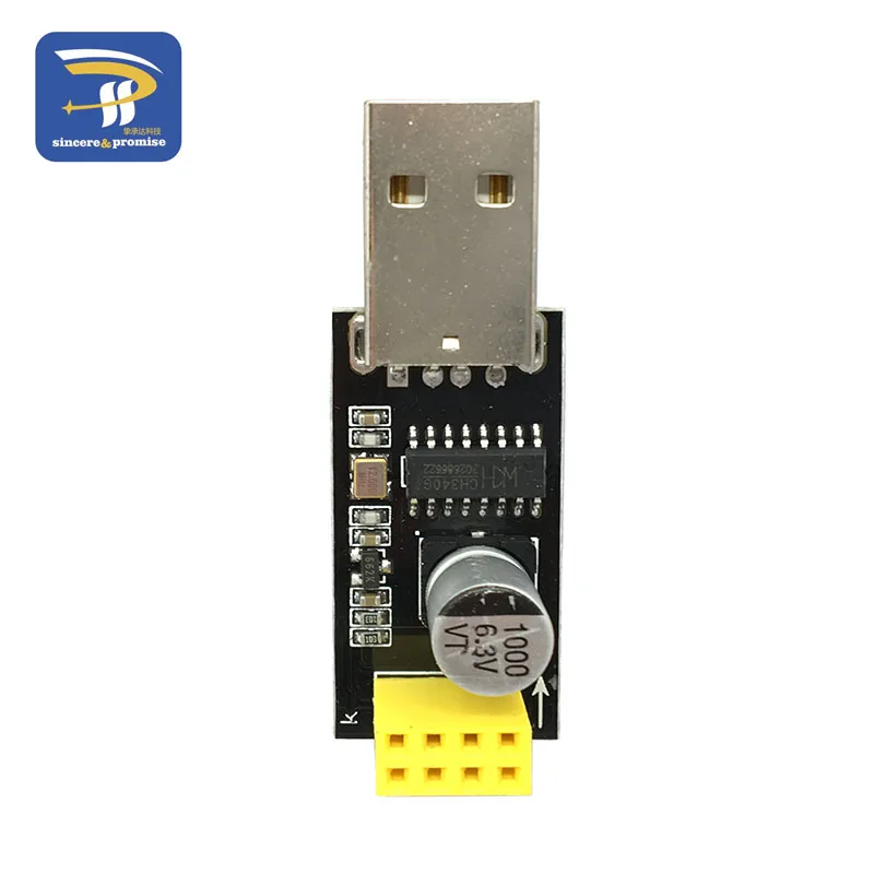 ESP01 программатор адаптер UART ESP 01S CH340G USB к ESP8266 Серийный беспроводной Wifi Developent Board