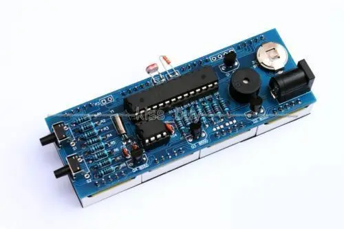 Электронные часы светодиодный Micro control ler цифровой таймер ЖК-дисплей светильник