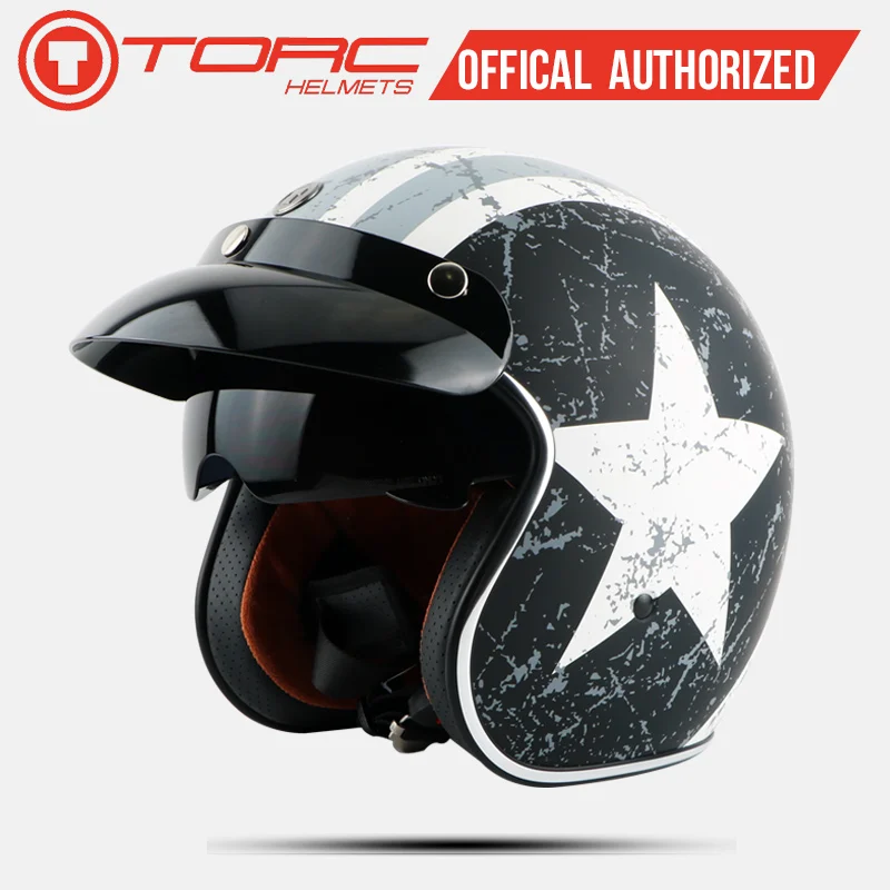 Винтажный мотошлем T57 moto rcycle 3/4 с открытым лицом шлем Cool skull casco cicleta Capacete