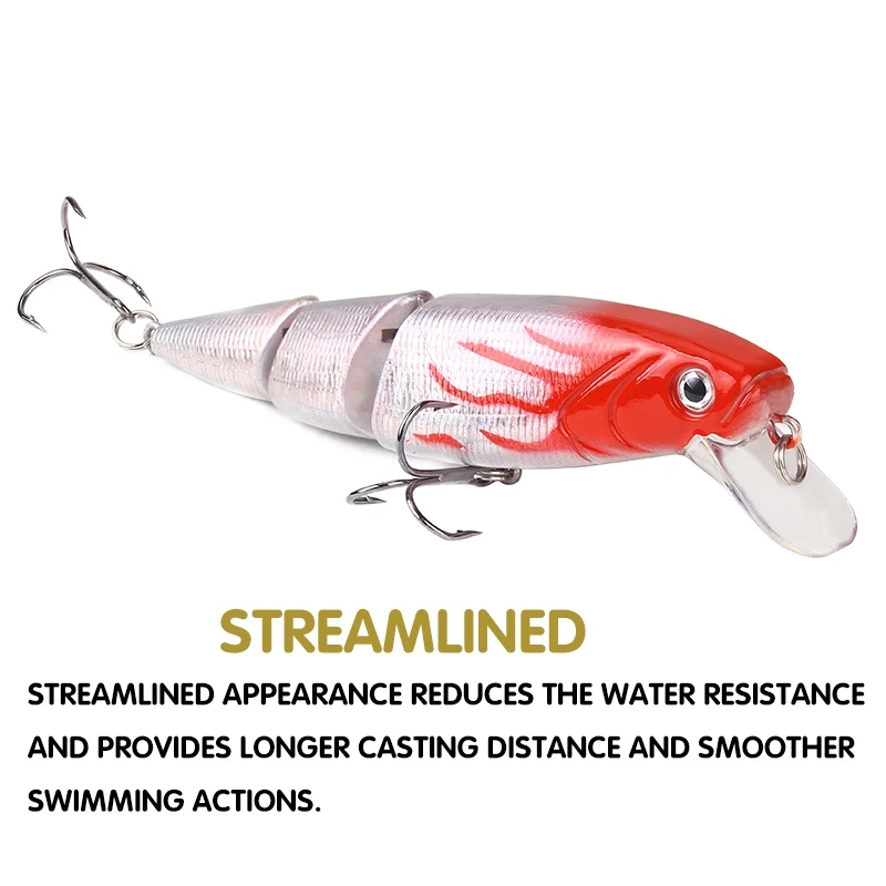 SEAPESCA шарнирная рыболовная приманка 110 мм 14 5 г Гольян жесткая Приманка Crankbait