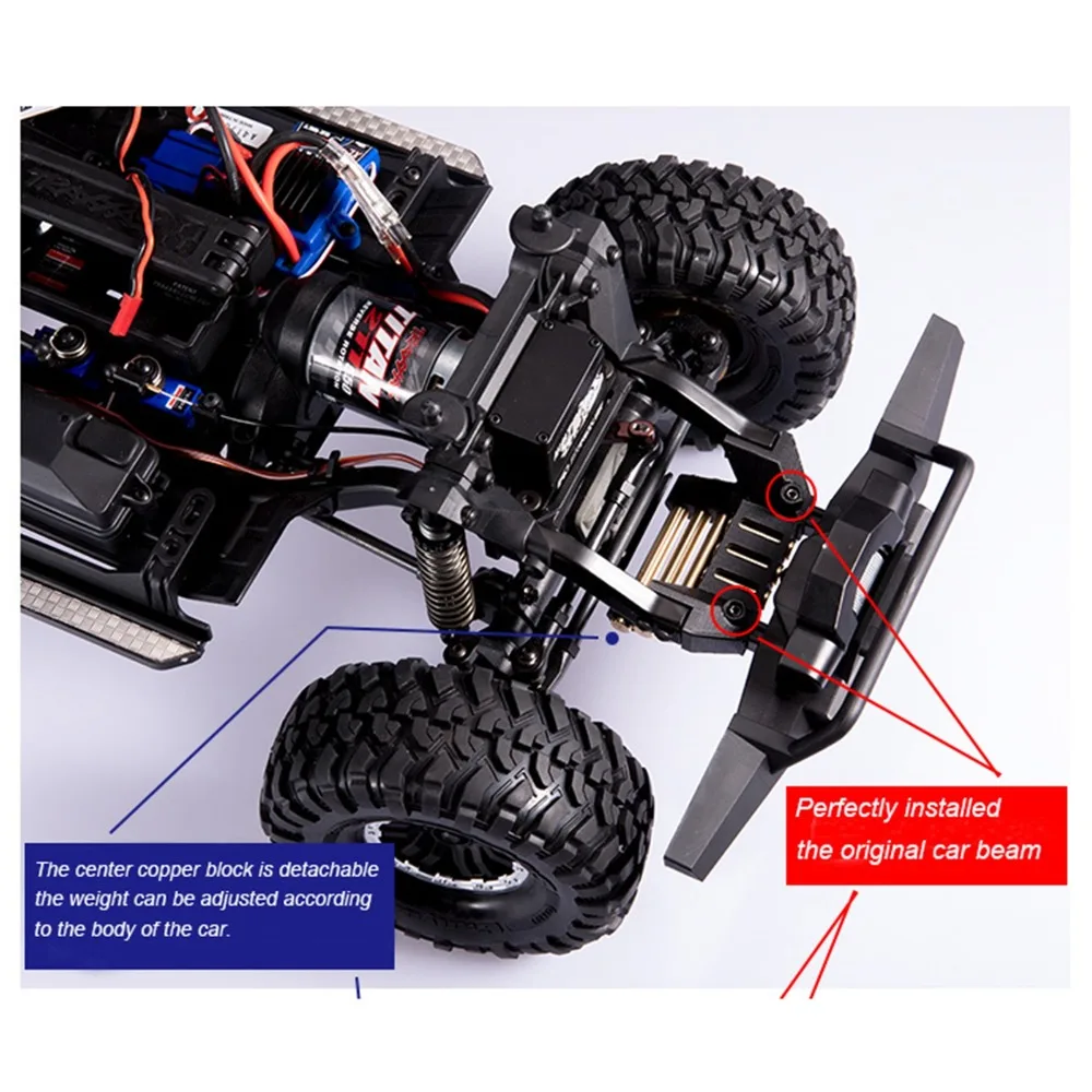 XBERSTAR передний задний бампер кронштейн для DJ TRAXXAS TRX 4 TRX4 DJC 9174 регулируемое