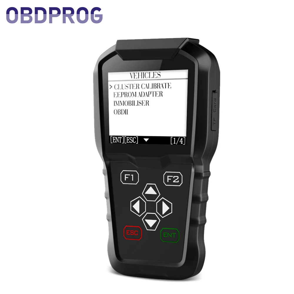 OBDPROG MT601 Автомобильный ключ программист коррекция пробега на одометре инструмент считыватель кода Pin EEPROM OBD2 автомобильный диагностический инструмент 4 в 1 PK X100