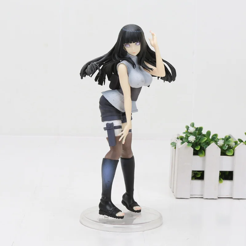 ver 2 oppbag Аниме Наруто Hyuuga Hinata фигурка героя кулак бой Ver Наруто жена Хината фигурка игрушка Brinquedos коллекционный подарок - Цвет: ver 2 oppbag