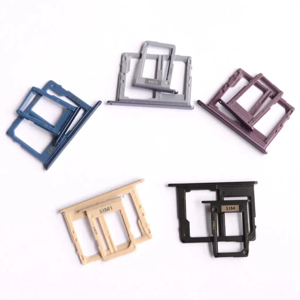 

Nano SIM/ Micro SIM Card Tray Holder Micro SD TF Card Slot Holder Adapter for Samsung Galaxy J6 /J600F J600FD J600DS
