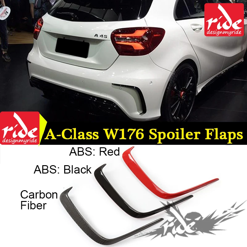 Mercedes A Class W176 A45 вид Карбон и ABS задний бампер вентиляционное отверстие литья