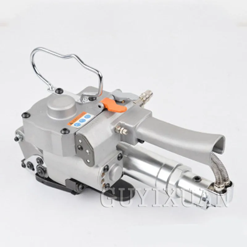 GUYX Pneumatic baler Hand-held buttonless baler PET/plastic/steel strip baler Pressureless hot melt baler