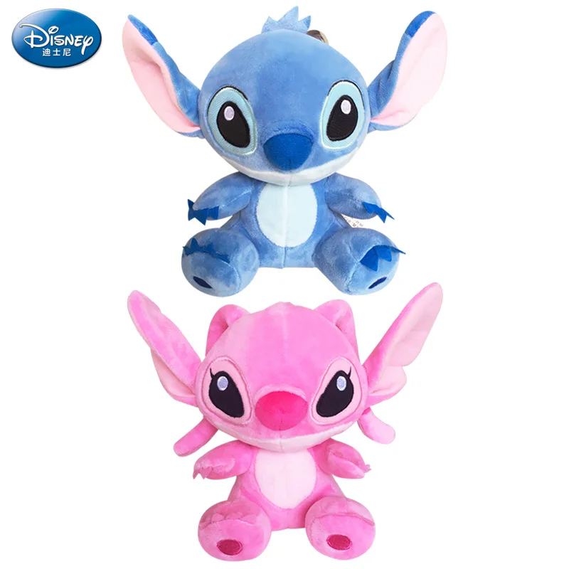 Подлинные плюшевые игрушки для детей Disney Stitch подарки кукольный автомобиль