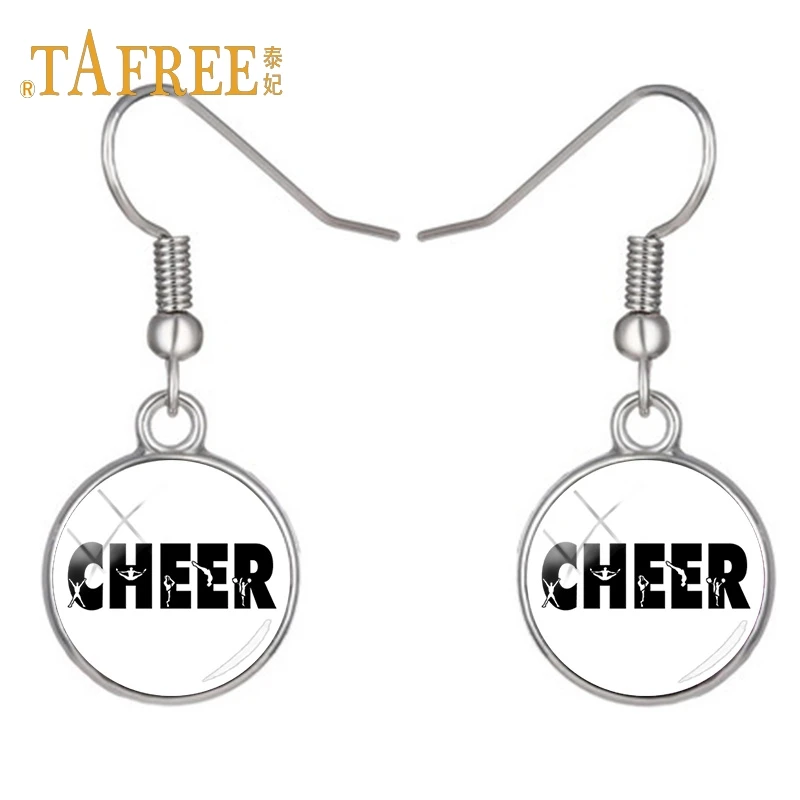Стильные Простые серьги-подвески TAFREE в виде ирландской Танцовщицы женское