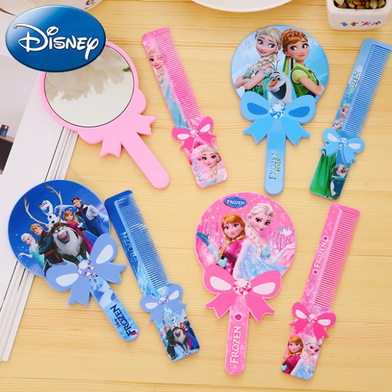 Disney Frozen ролевые игры Новая Расческа Зеркало Принцесса Анна Эльза