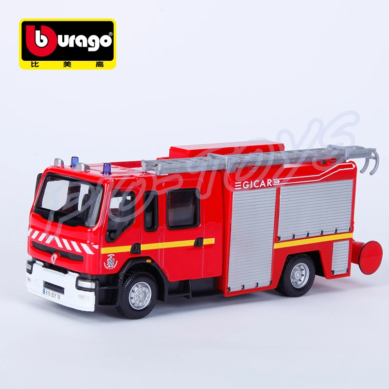 Рождественский подарок Iveco Magirus 1/50 модель пожарная машина коллекция автомобилей