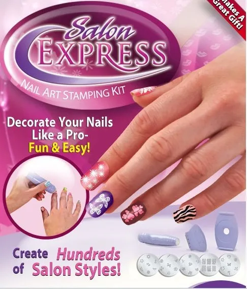 G1111 ногтей маникюрный комплект инструмент печатающее устройство | Красота и