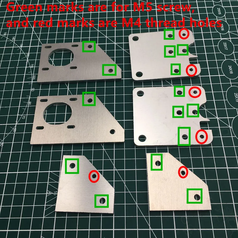 ENDER 4 3D принтер обновленная пластина из алюминиевого сплава шкив Y козловая