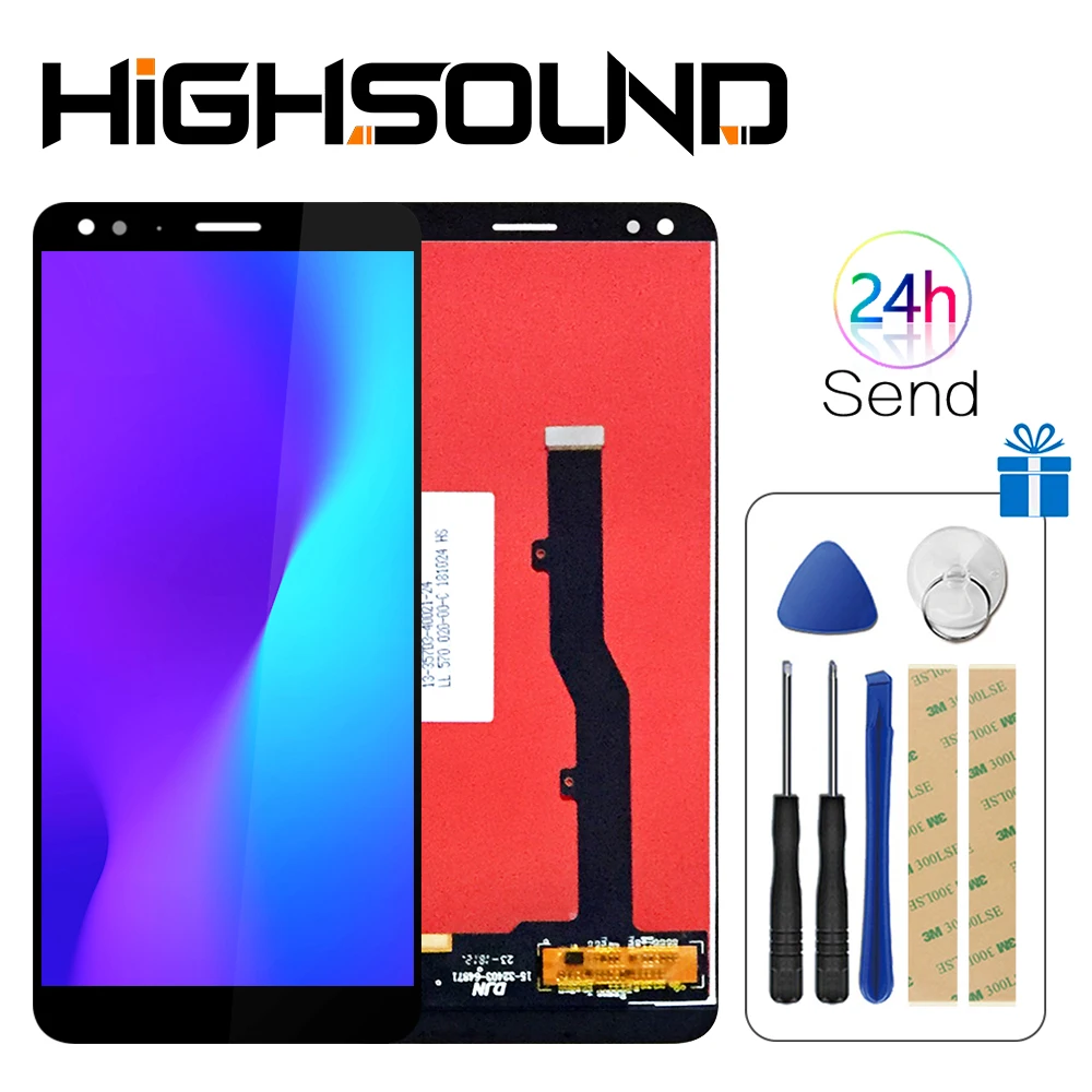 Для zte Blade V9 V0900 5 7 ''Полный ЖК дисплей + сенсорный экран дигитайзер сборка Замена