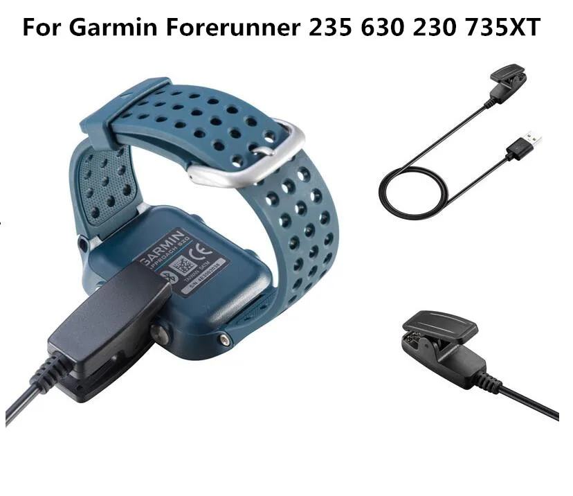 USB зарядный зажим ABS кабель зарядное устройство для Garmin Forerunner 235 630 735XT GPS