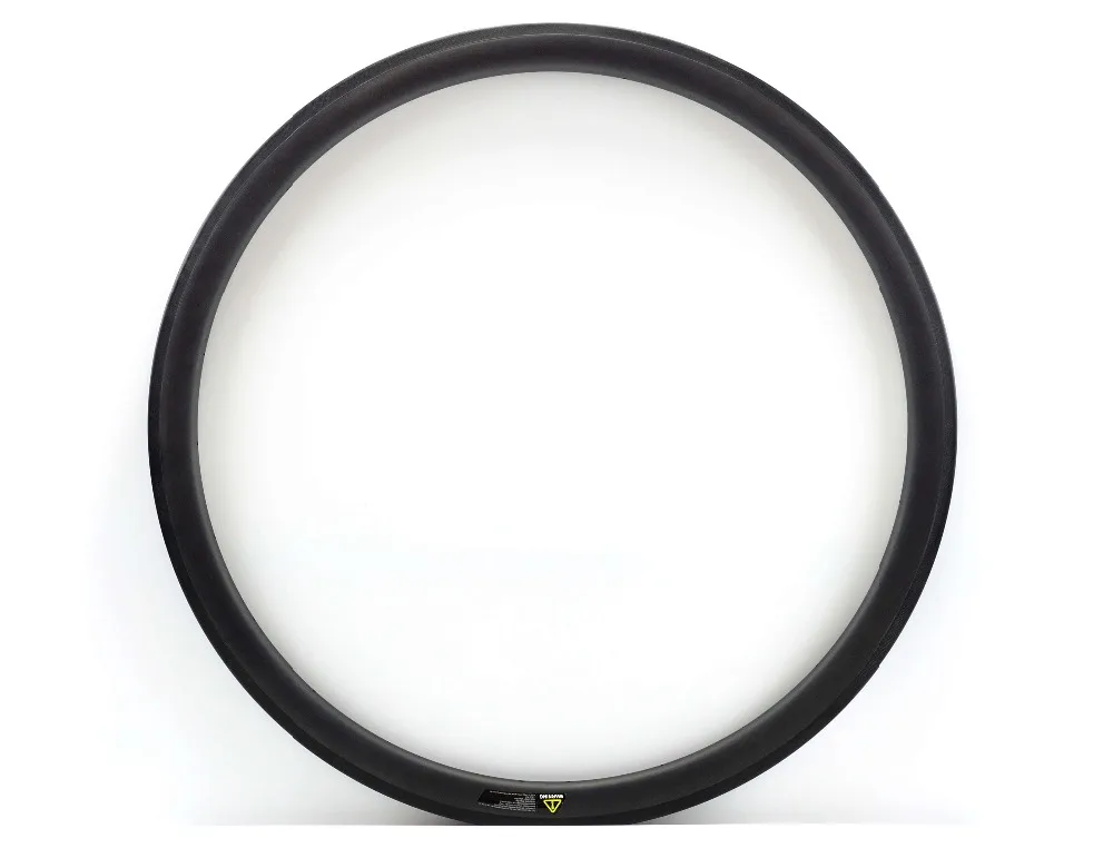 Free shipping 700C 38mm depth 25mm Width super light Carbon wheels Clincher/Tubular Road Bicycle single Rim 3k/UD weave | Спорт и