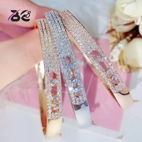 be 8 luxury aaa cubic zircon pave banglesbracelets luxury crystal bracelets jewelry women gift nigeria bijoux b115