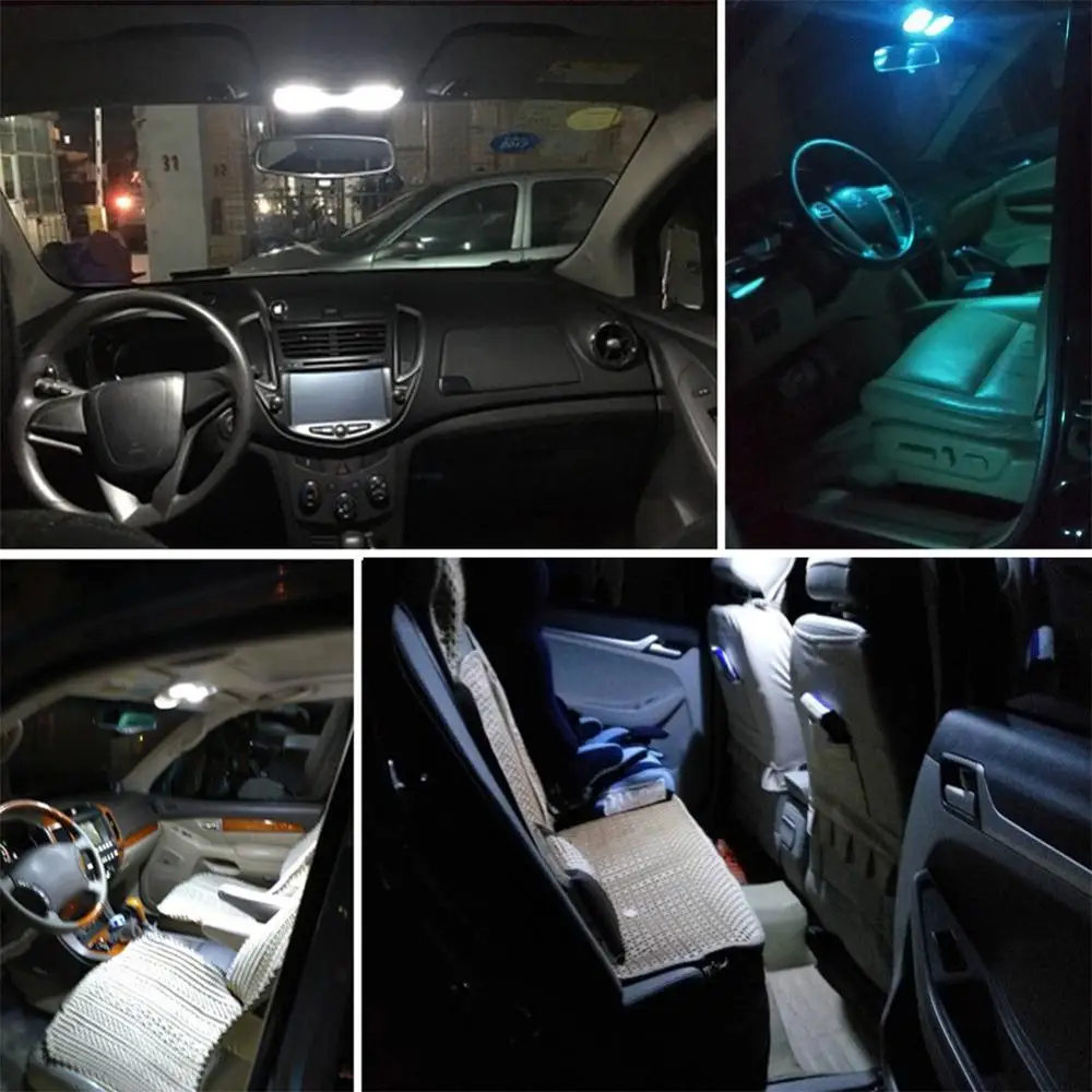 СВЕТОДИОДНЫЙ Автомобильный светильник Iceblue T10 Cob 16/24/36/48 SMD панель для автомобиля