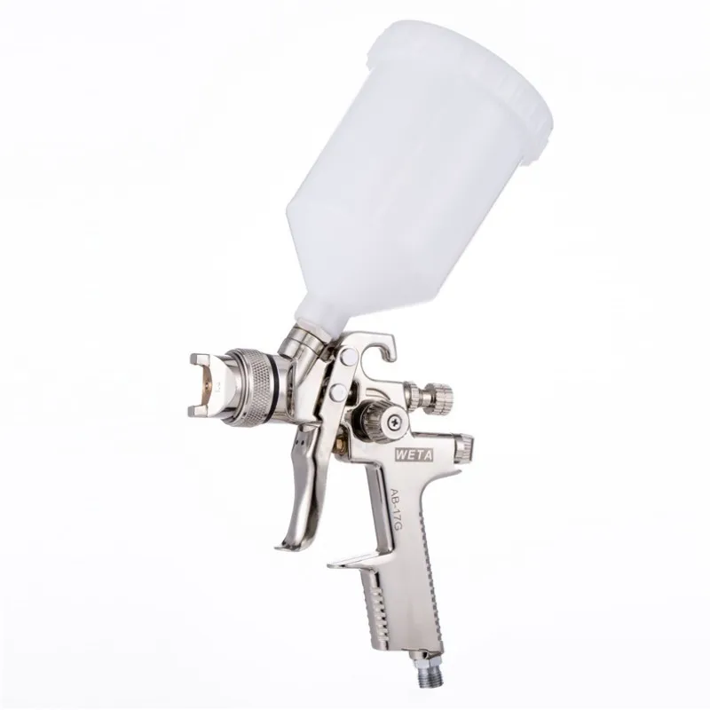 

Weta HVLP spray paint gun 1.4mm Airbrush airless spray gun for painting car Pneumatic tool air brush sprayer AB17g