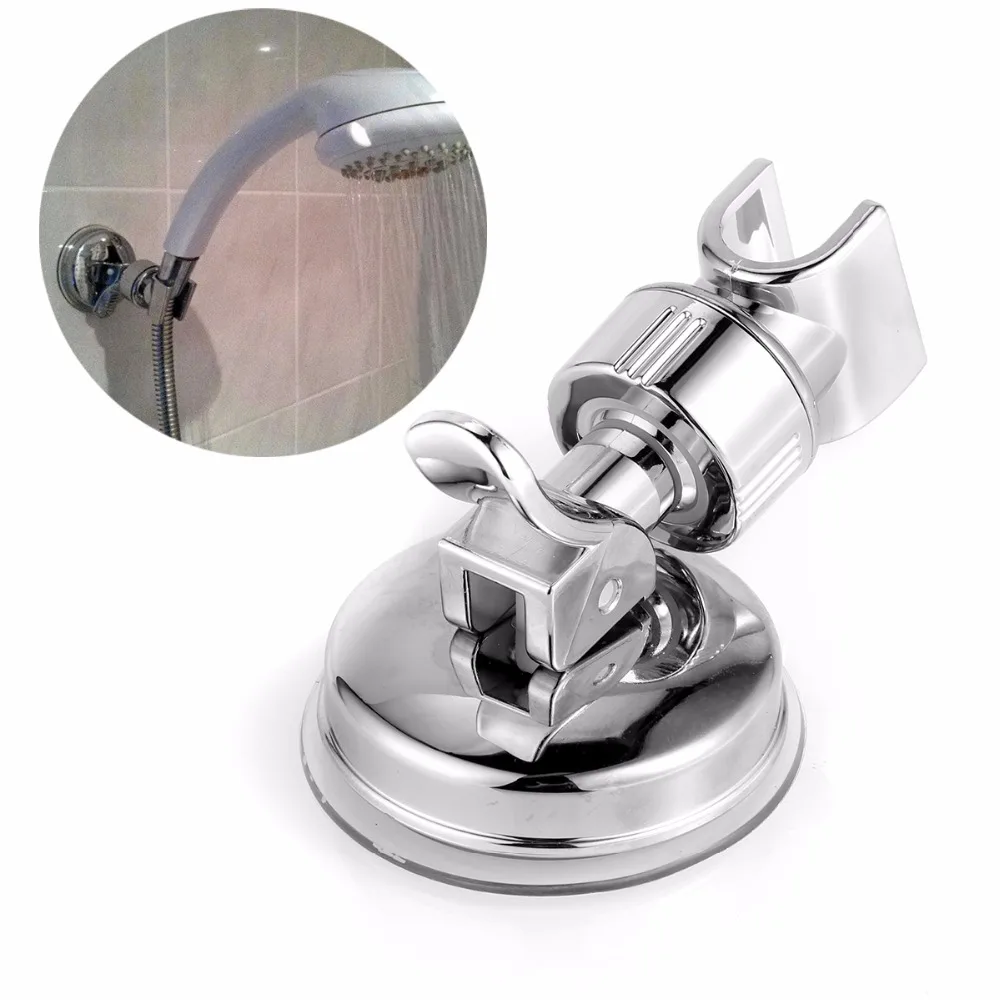 Держатель на присоске для душевой головки регулируемая вращающаяся 360 градусов