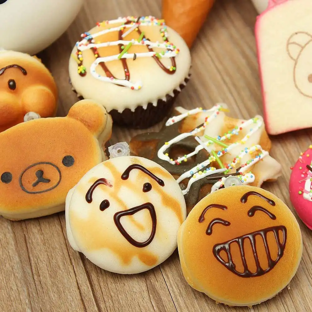 Случайные Kawaii мягкие Ароматические эластичные сжимаемые милые антистрессовые