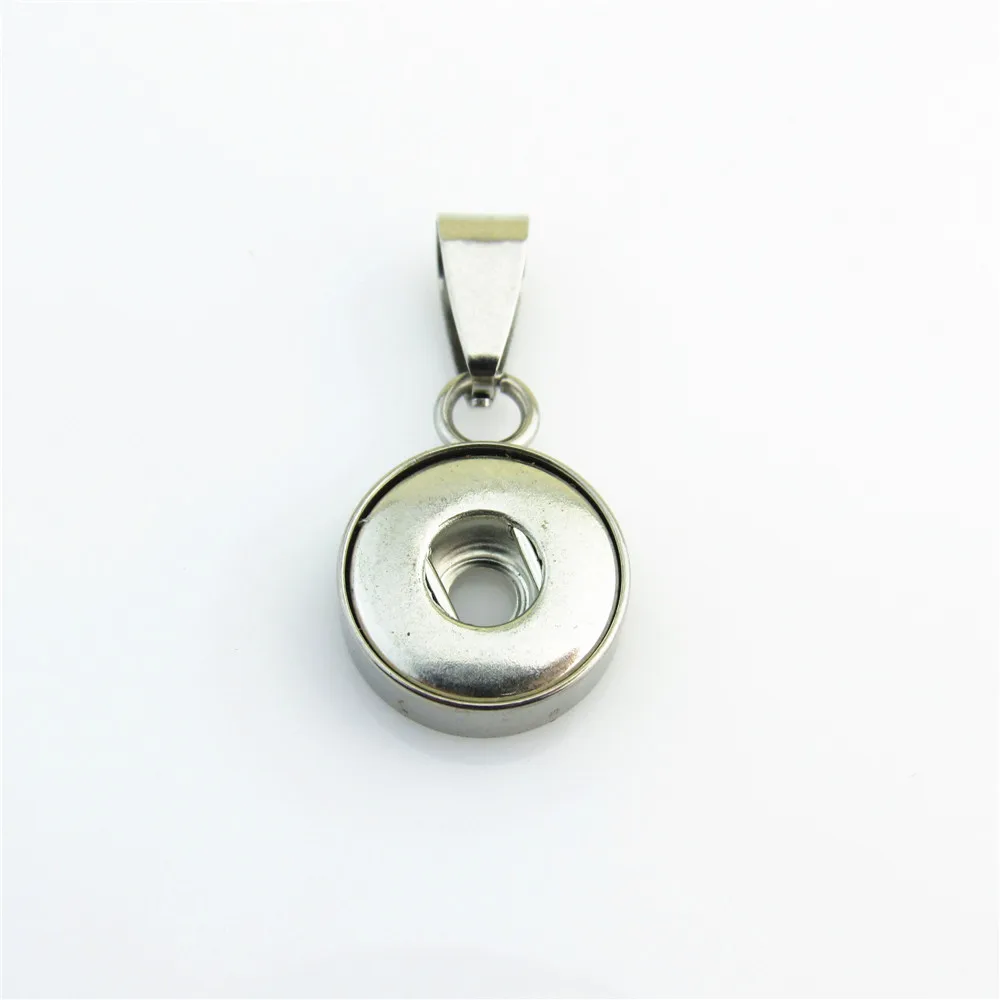 Hot selling Interchangeable DIY Jewelry fashion 12mm Stainless steel Snap Button Pendant For snap Pendants Necklace 20pcs/lot | Украшения и